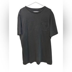 American Eagle T-shirt soft gray casual male size XLT